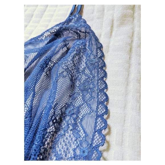 Adore Me Blue Baby Doll Top - Picture 4 of 7